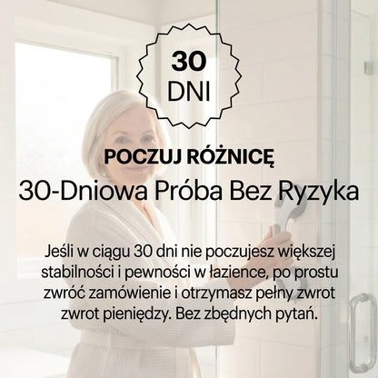 Pewny Uchwyt™ Antypoślizgowa Poręcz Łazienkowa